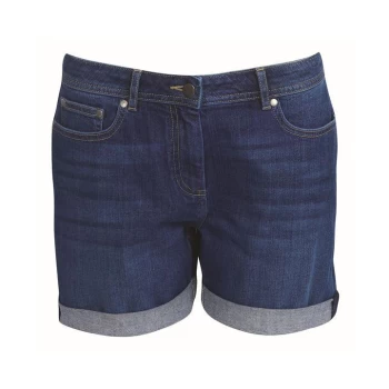 Barbour Maddison Denim Shorts - Blue