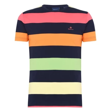 Gant Barstripe T Shirt - Multi