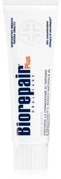 Biorepair Plus Pro White Returns Natural White to Your Toothpaste 75ml