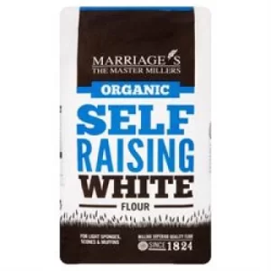 W H Marriage Organic Self Raising White Flour 1000g