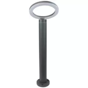 Cristal Record Lighting - Cristal Satur Outdoor LED Bollard Light IP54 8W 4000K Anthracite