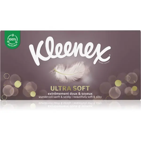 Kleenex Ultra Soft Box paper tissues 64 pc