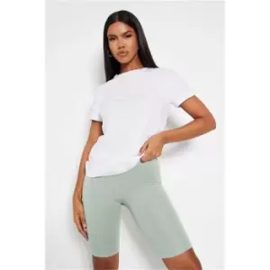 I Saw It First Sage Jersey Cycling Shorts - Green