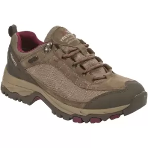 Trespass Womens/Ladies Scree Lace Up Technical Walking Shoes (8 UK) (Brindle)