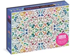 so many stickers 1 000 piece puzzle a puzzle for sticker lovers includes 10