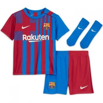 Nike Barcelona Home Baby Kit 2021 2022 - Blue/Red