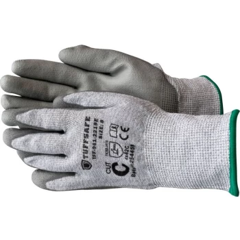 Cut C 13G Pu Palm Coated Gloves Size 7 - Tuffsafe