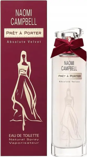 Naomi Campbell Pret a Porter Absolute Velvet Eau de Toilette For Her 30ml