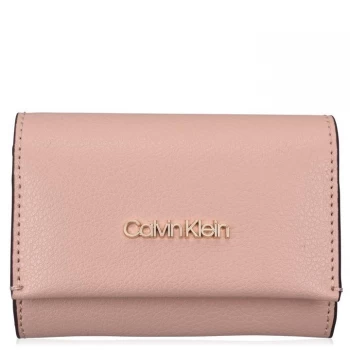 Calvin Klein Folded Card Holder - Nude TBP