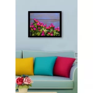 SC0922 Multicolor Decorative Framed MDF Painting