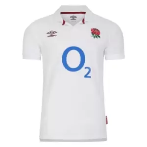 Umbro England Rugby Home Classic Shirt 2023 2024 Adults - White