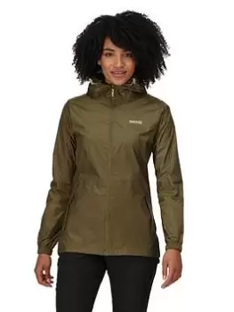 Regatta Womens Pack-it Jacket Iii - Olive Size 18, Women