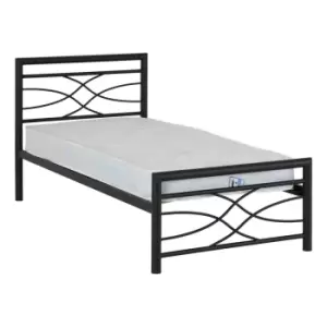 Seconique Kelly 3' Bed - Black