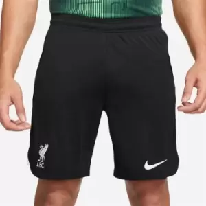 Nike Liverpool FC Stadium 2023 2024 Away Shorts Adults - Black