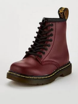Dr Martens 8 Lace Up Boot, Cherry Red, Size 9 Younger