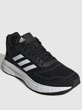 adidas Duramo 10 - Black/White, Size 8, Men