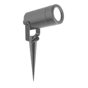 Outdoor Grey Directional Garden Spike Light