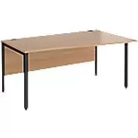 Dams International Wave Desk MB16WRKB 1,600 x 990 x 725 x 800 - 990 mm