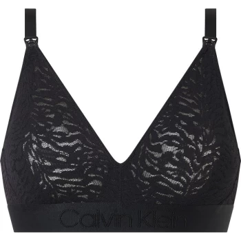 Calvin Klein Intrinsic Triangle Bralette - Black Lace UB1