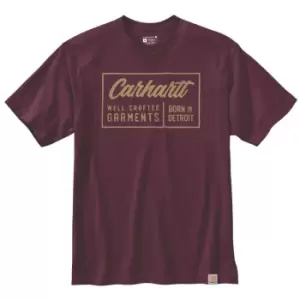 Carhartt Mens Crafted Graphic Short Sleeve T Shirt M - Chest 38-40' (97-102cm)