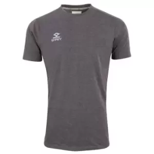 Shrey Performance Cotton Tee Senior - Grey