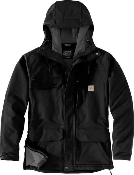 Carhartt Super Dux Bonded Chore Jacket, black, Size 2XL