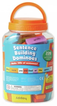 Learning Resources Sentence Building Dominoes.