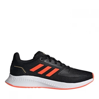 adidas Runfalcon 2 Running Shoes Junior Boys - Black/SolarRed