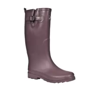 Trespass Womens/Ladies Damon Waterproof Wellington Boots (8 UK) (Shiraz)