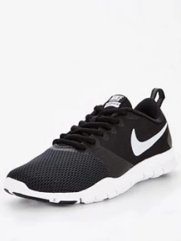 Nike Flex Essential - Black/White, Size 8, Women