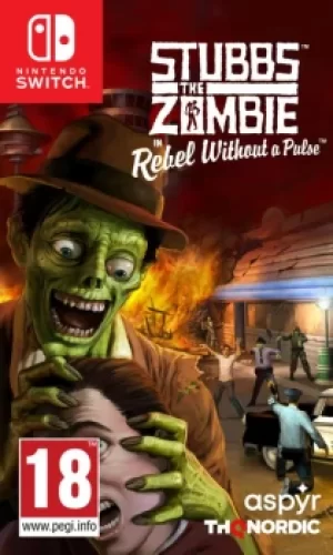 Stubbs the Zombie in Rebel Without A Pulse Nintendo Switch Game