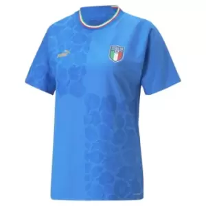 Puma x Liberty Italy Authentic Home Shirt 2022 2023 Womens - Blue