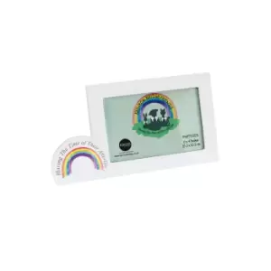 Rainbow Bridge Friends Wings Landscape Photo Frame