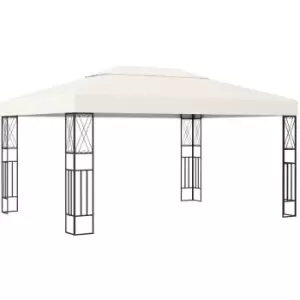 Vidaxl - Gazebo 3x4 m Cream Fabric - Cream