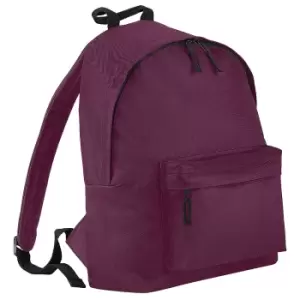 Bagbase Fashion Backpack / Rucksack (18 Litres) (One Size) (Burgundy)