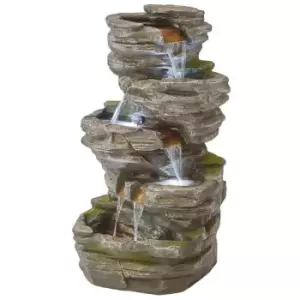 Garden Gear Serenity Cascading Rock Pool Water Feature