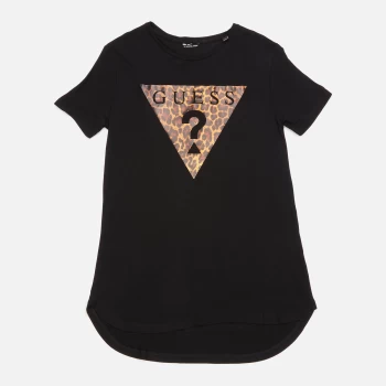 Guess Girls Short Sleeved T-Shirt - Leopard Combo - 12 Years