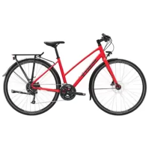 Trek FX 2 Disc Equipped Stagger 2022 Hybrid Bike - Red