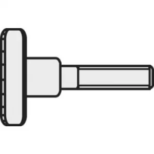 TOOLCRAFT M3*6 D464-5.8:A2K 190321 Knurl head screws M3 6mm DIN 464 Steel zinc galvanized 10 pc(s)