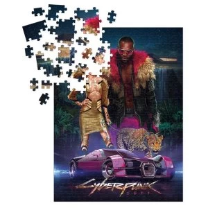 Neokitsch Cyberpunk 2077 1000 Piece Jigsaw Puzzle