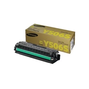 Samsung Toner cartridge CLT Y506S CLT Y506SELS Original Yellow 1500 pages