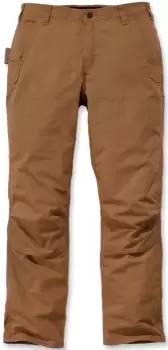 Carhartt Full Swing Steel Double Front Pants, brown, Size 40, brown, Size 40