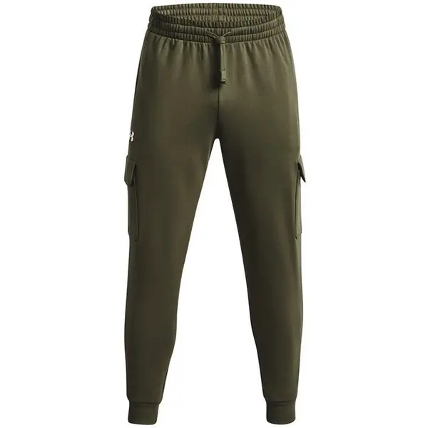 Under Armour Rival Fleece Cargo Jogger - Green M