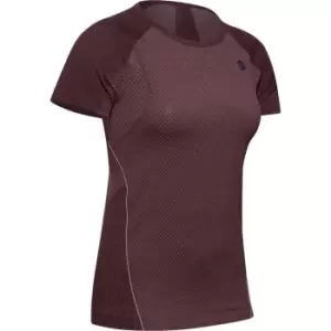 Under Armour Rush Seamless T Shirt Womens - Pink