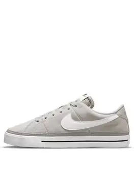 Nike Court Legacy Suede, Grey/White, Size 11, Men