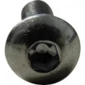 TOOLCRAFT 827235 Fillister head screws M3 6mm Hex socket (Allen) ISO 7380 Steel zinc plated 100 pc(s)