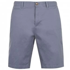 Howick Oakley Slim Chino Shorts - Light Blue