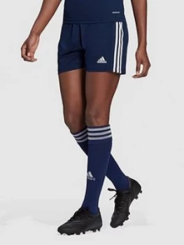 adidas Womens Squad 21 Shorts - Navy, Size S, Women