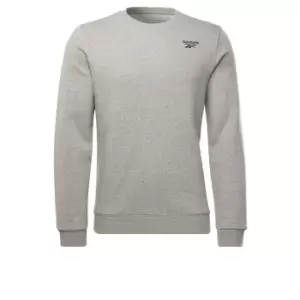 Reebok Identity Fleece Crew Sweatshirt Mens - Grey