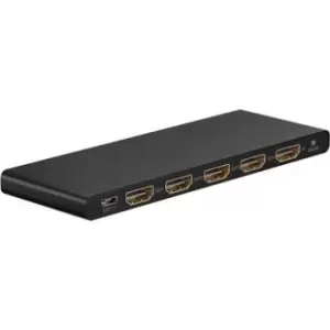 Goobay HDMI 2.0 Splitter 1 to 4 - Black